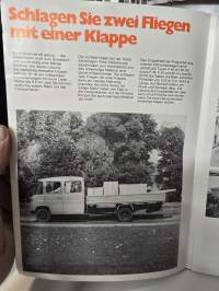 Hanomag Henschel  doppelkabiner esite. 1972