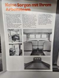 Hanomag Henschel  doppelkabiner esite. 1972