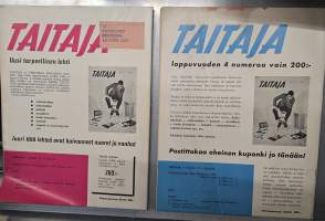 Taitaja lehdet n,o 1, 2, 3 ja 6 1960