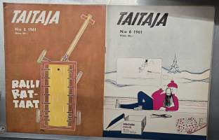 Taitaja lehdet 1961 vuosikerta