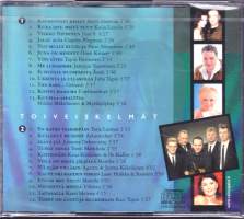 2 CD - Ethän mee + 24 muuta toiveiskelmää, 2005. Alkuperäiset esittäjät. Toiveiskelmä -sarjaa. LF42V05005VV3. UUSI, muovitettu!!
