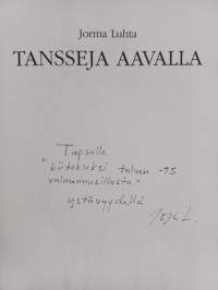 Tansseja aavalla (signeerattu, tekijän omiste)