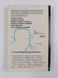Rouva Maigret'n ystävätär : komissaario Maigret'n tutkimuksia
