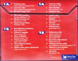 2 C-kasettia (boksi) - Punainen kirje ja 24 muuta toiveiskelmää, 1998. Alkuperäiset esittäjät. Toiveiskelmä -sarjaa.  LF8V98015VV2