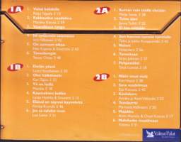 2 C-kasettia (boksi) - Tanssikengät ja 24 muuta toiveiskelmää, 1998. Alkuperäiset esittäjät. Toiveiskelmä -sarjaa.  LF7V98014VV3