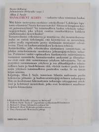 Management audits : tarkastus takaa toiminnan laadun