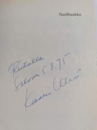 Tuulihaukka (signeerattu, tekijän omiste)