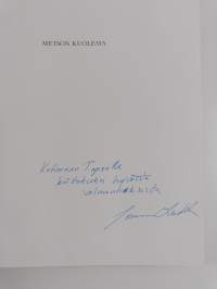 Metson kuolema (signeerattu, tekijän omiste)