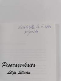 Pisararenkaita (signeerattu, tekijän omiste)