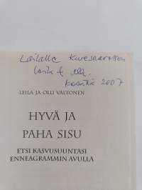 Hyvä ja paha sisu : etsi kasvusuuntasi enneagrammin avulla (signeerattu, tekijän omiste)
