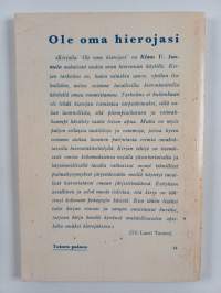 Ole oma hierojasi : omahieronnan opas urheilijoille ym. terveytensä hoitajille
