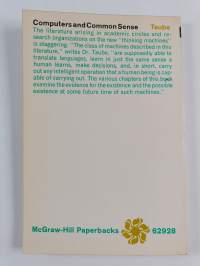 Computers and common sense