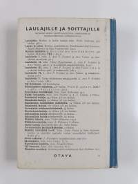 Laulukirja : kodin ja koulun lauluja