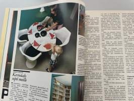 Avotakka 1972 nr 9, Simo Lampisen kotona, Perttu Mentulan mökki Savitaipaleella, Pohjolan parhaat huonekalut