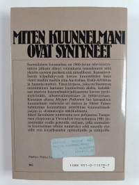 Miten kuunnelmani ovat syntyneet : kirjailijoiden studia generalia 1981