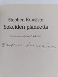 Sokeiden planeetta (signeerattu)