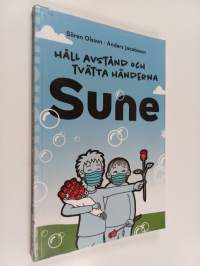 Håll avstånd och tvätta händerna Sune