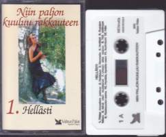 C-kasetti: Valitut Palat – Niin paljon kuuluu rakkauteen (1991) – C‑kasetit 1–4 (sarja). Tuplakasetit!