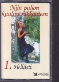 C-kasetti: Valitut Palat – Niin paljon kuuluu rakkauteen (1991) – C‑kasetit 1–4 (sarja). Tuplakasetit!