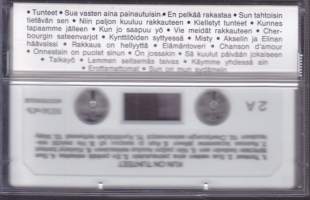 C-kasetti: Valitut Palat – Niin paljon kuuluu rakkauteen (1991) – C‑kasetit 1–4 (sarja). Tuplakasetit!