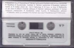 C-kasetti: Valitut Palat – Niin paljon kuuluu rakkauteen (1991) – C‑kasetit 1–4 (sarja). Tuplakasetit!