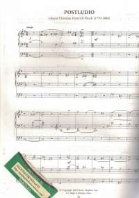 Service Music from Germany - 50 pieces for ORGAN (urut)