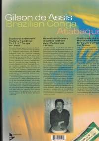 Brazilian Conga - Atabaque Traditional and Modern Rhythms from Brazilfor 1, 2 or 3 Congas and Timbaupercussion