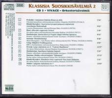 Klassisia suosikkisävelmiä 2 - Vivace- Orkesterisäveliä, 1996. Naxos 8.551034. CD 3. (klassinen, taidemusiikki)