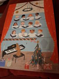 Adventtikalenteri 2025,  Seinäjoen seurakunta. teksti Hilkka Olkinuora, teksti Mirva Malgren.