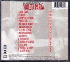 CD - Violeta Parra - Las Ultimas Composiciones, 1998. (LatinNueva Cancion). 398424911-2,