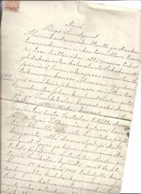 Minä Hugo Sundqvist, Hovioikeudenauskultantti ja Maskun tuomiokunnan tuomari teen tiettäväksi ... 1913