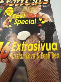 Eroticats 1997  no. 2  Aikuisviihdelehti K-18