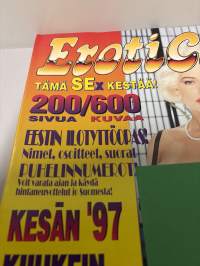 Eroticats 1997  no. 3  Aikuisviihdelehti K-18