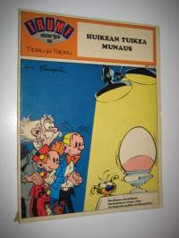 Huikean tuikea munaus.