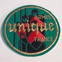 Armes unigue France / merkki / badge  kangasmerkki