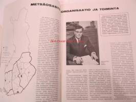 Me kaikki A. Ahlström Osakeyhtiön henkilökuntalehti 1961 nr 2, Kainuun ja Pohjois-Savon tukkikämpillä