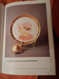 Posliininmaalaus-opas 1.Oppaan toteutus Maria Louhevesi.Mallit maalannut Salli Viinikka, käännös ruotsiksi Elve Pollars.Valokuvar Valokuvaamo T.Hautamäki  P.1993.