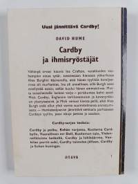 Cardby ja ihmisryöstäjät : salapoliisiromaani