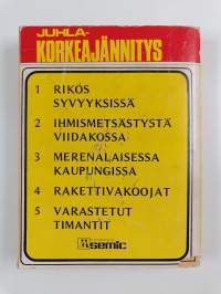Juhlakorkeajännitys No 8 : Viisi huikeaa korkeajännitystarinaa vuodelta 1954