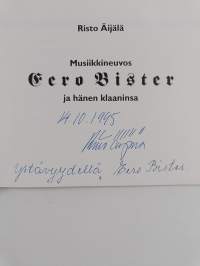 Musiikkineuvos Eero Bister ja hänen klaaninsa (signeerattu)