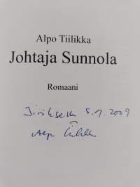 Johtaja Sunnola (signeerattu)