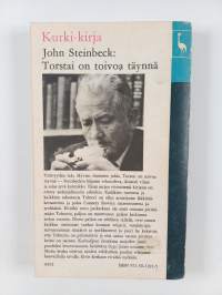 Torstai on toivoa täynnä