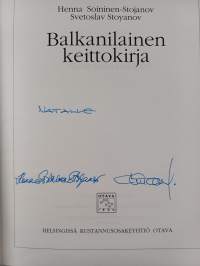 Balkanilainen keittokirja (signeerattu)