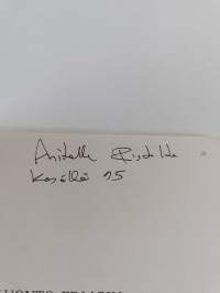 Luonto-fraasin radikalisoituminen Martin Heideggerin filosofiassa (signeerattu, tekijän omiste)