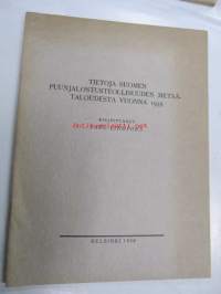 Tietoja Suomen puunjalostusteollisuuden metsätaloudesta vuonna 1935