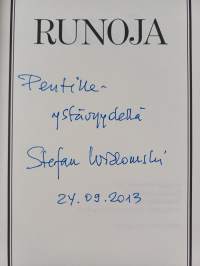 Runoja (signeerattu, tekijän omiste, numeroitu)