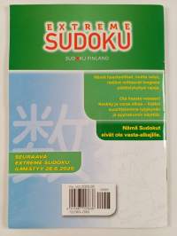 Extreme sudoku 3/2020