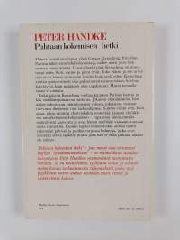 Puhtaan kokemisen hetki