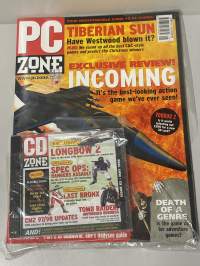 PCzone 1998 may  alkuperäispakkaus, disketti mukana