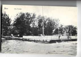 Wasa Villa  Fridskär -  paikkakuntapostikortti postikortti